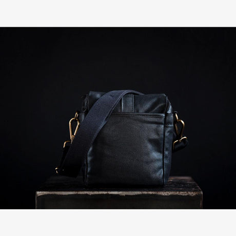 Berlin Zwarte Gewaxte Canvas Cameratas