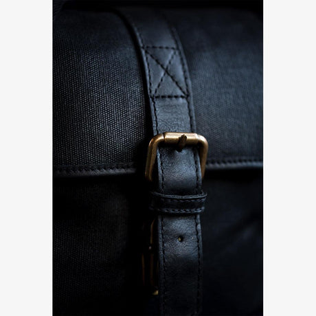Berlin Zwarte Gewaxte Canvas Cameratas
