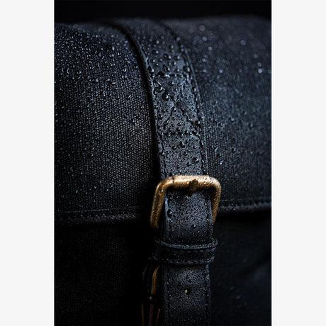 Berlin Zwarte Gewaxte Canvas Cameratas