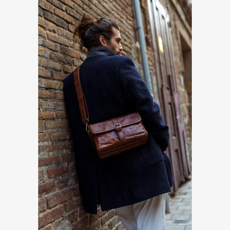 Parijs Cognac Leren Cameratas