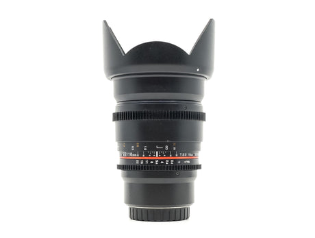 Samyang 16mm T2.2 ED AS UMC CS II - Monture Micro Four Thirds