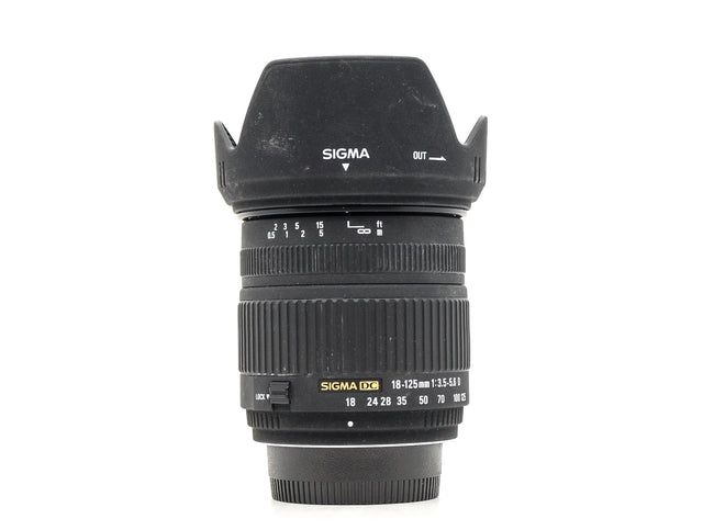 Sigma 18-125mm f/3.5-5.6 DC - Nikon Fit de segunda mano en Camera Market