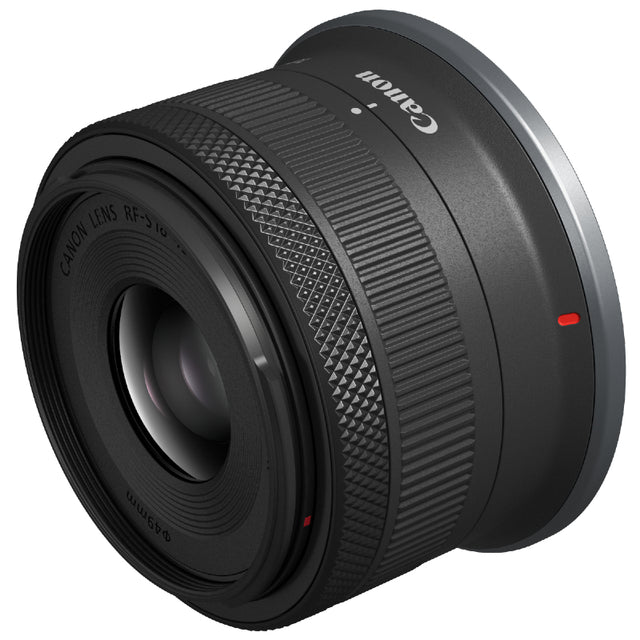 Canon RF-S 18-45 mm F4.5-6.3 IS STM 49 mm Objetivo (Montura Canon RF) negro de segunda mano en Camera Market