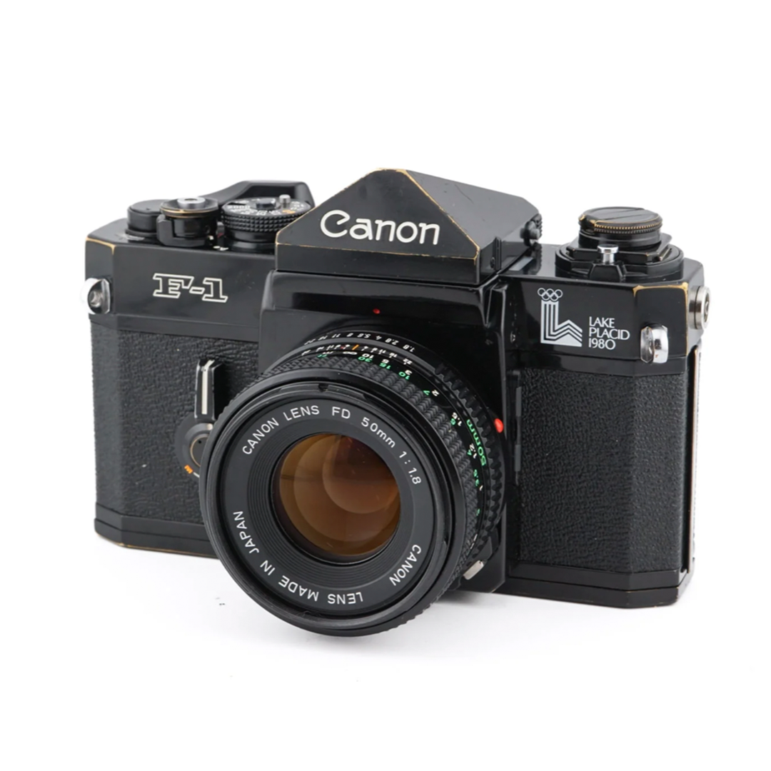 Canon F-1n + 50mm f1.8 FDn - Appareil Photo Analogique Vintage Reflex Premium 35mm SLR · image principale