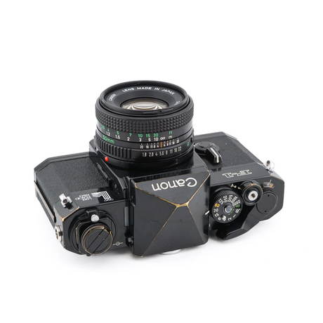 Canon F-1n + 50mm f1.8 FDn - Premium Vintage 35mm Spiegelreflexcamera