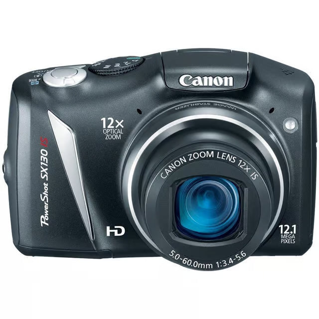 Canon PowerShot SX130 IS - Zwarte Bridge Camera · hoofdafbeelding