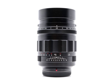 Voigtländer Super Nokton 29 mm f/0,8 ASPH - Monture Micro Four Thirds