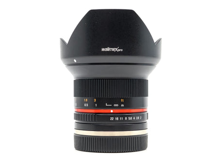 Walimex Pro 12mm f/2 NCS CS - Geschikt voor Sony E