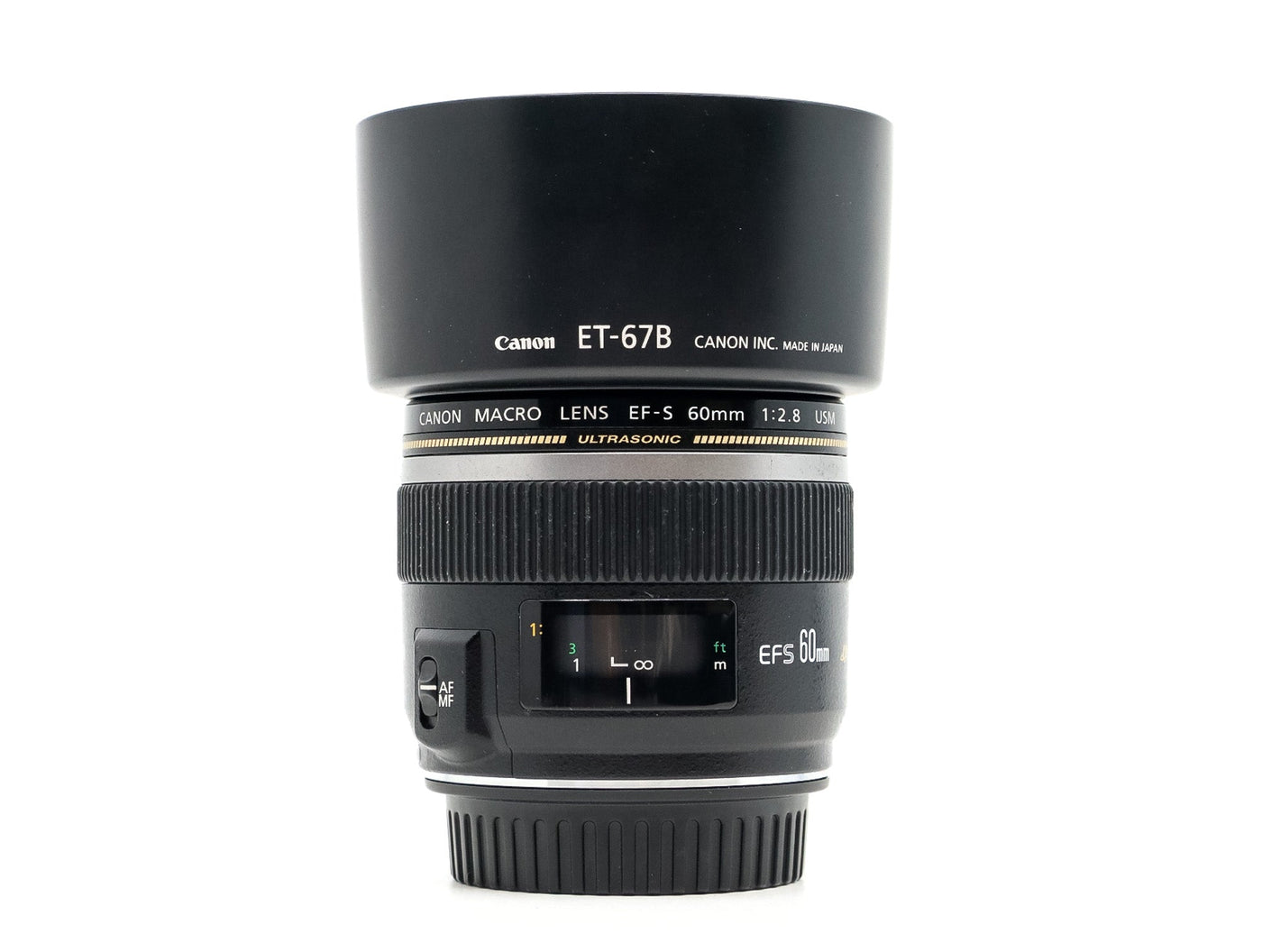 Canon EF-S 60mm f/2.8 Macro USM Lens · hoofdafbeelding
