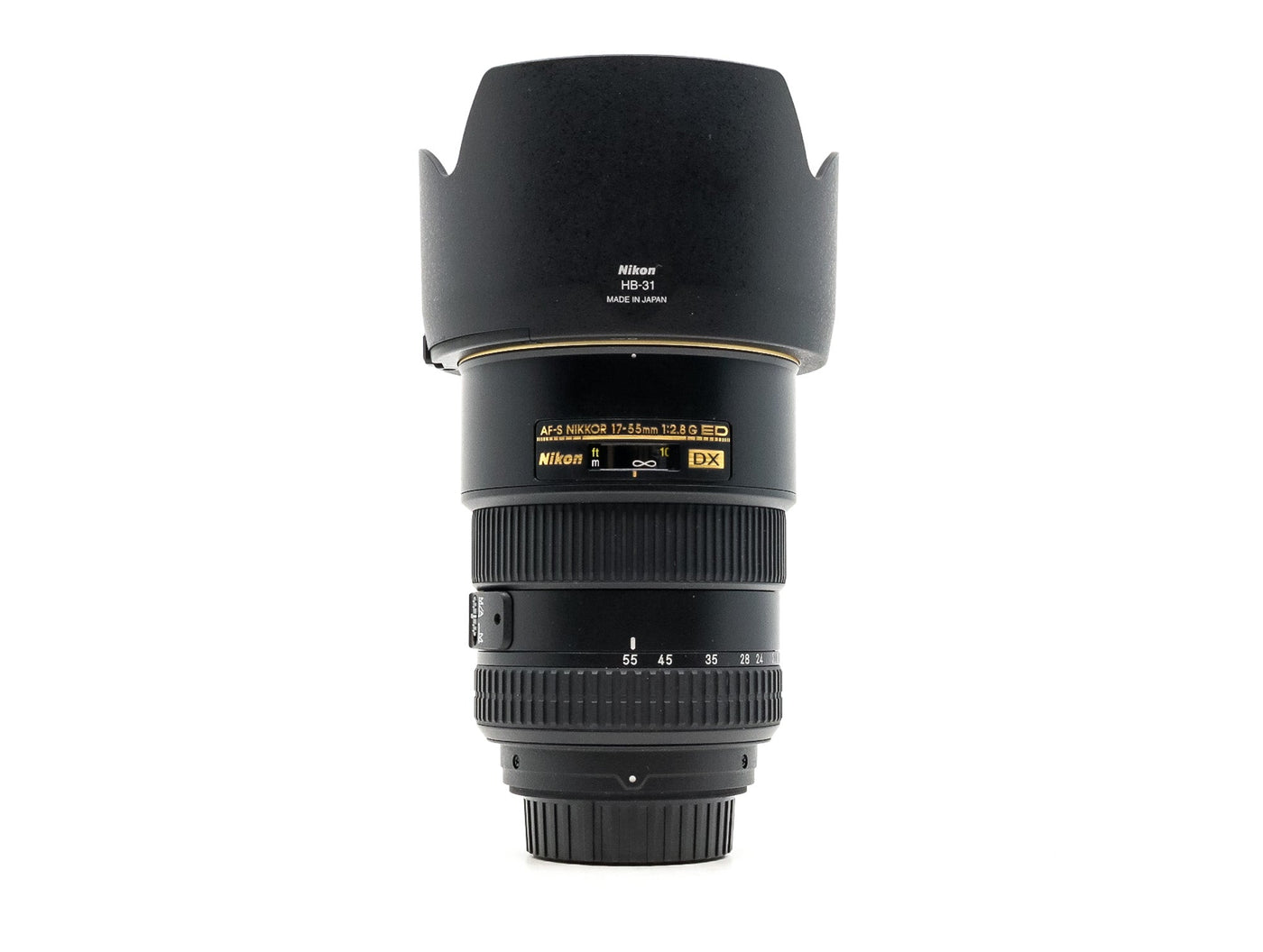 Nikon AF-S DX Nikkor 17-55mm f/2.8G IF-ED Lens · hoofdafbeelding