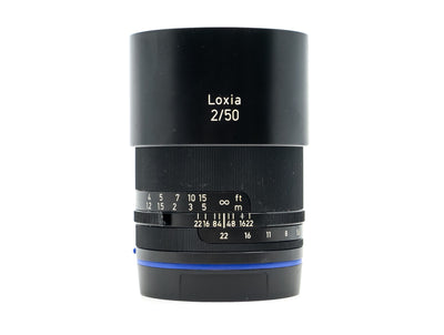 ZEISS Loxia 50mm f/2 Planar T* - Voor Sony FE