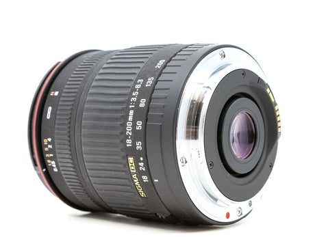 Sigma 18-200mm f/3.5-6.3 DC - Geschikt voor Canon EF-S