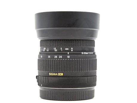 Sigma 18-50mm f/3.5-5.6 DC - Geschikt voor Canon EF-S