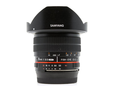 Samyang 8mm f/3.5 UMC CS II - Geschikt voor Micro Four Thirds