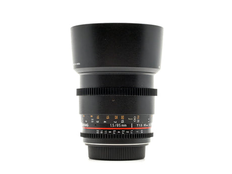 Samyang 85mm T1.5 AS UMC II - Monture Canon EF