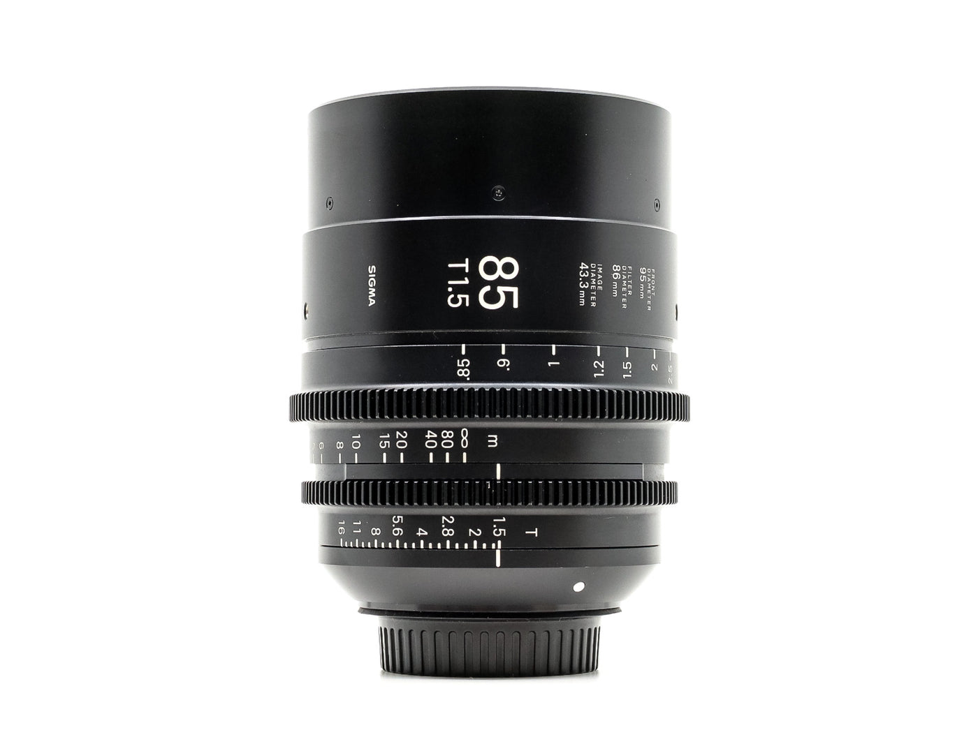 Sigma 85mm T1.5 FF - Geschikt voor Canon EF · hoofdafbeelding