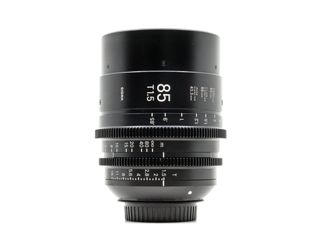 Sigma 85mm T1.5 FF - Geschikt voor Canon EF