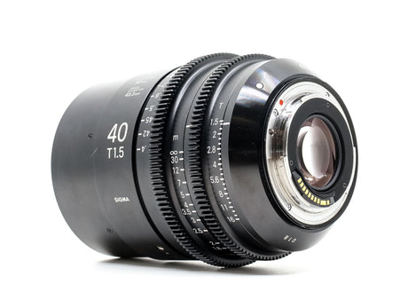 Sigma 40mm T1.5 FF - Monture Canon EF