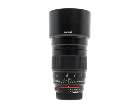 Samyang 135mm f/2 ED UMC - Voor Nikon