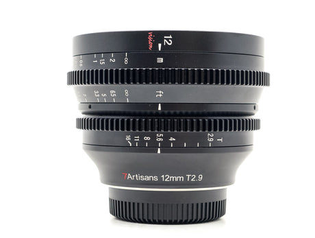 7Artisans 12mm T2.9 Vision - Micro Four Thirds Geschikt