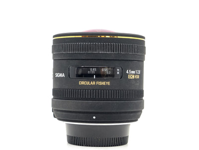 Sigma 4,5 mm Fisheye f/2,8 EX DC HSM - Monture Nikon