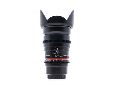 Walimex Pro 35mm T1.5 AS UMC - Geschikt voor Micro Four Thirds