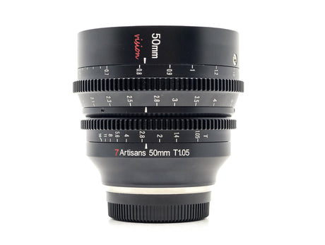 7Artisans 50mm T1.05 Vision MF - Voor Fujifilm X
