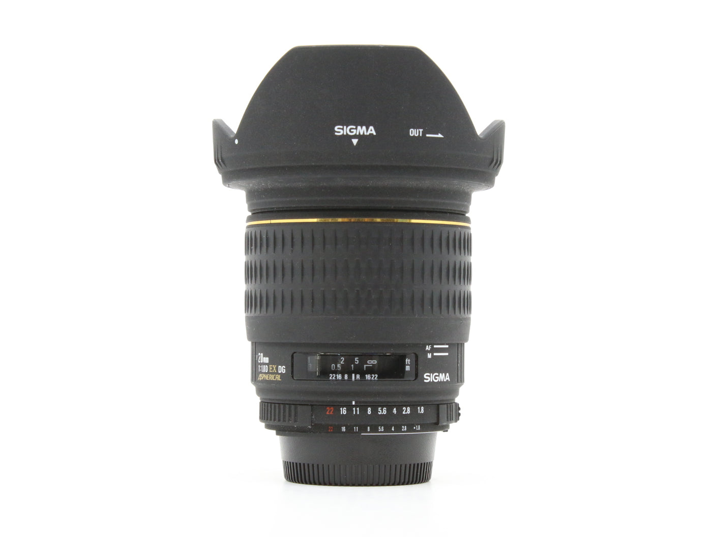 Sigma 20mm f/1.8 EX DG Asferisch RF - Nikon Mount · hoofdafbeelding