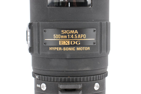 Sigma 500mm f/4.5 EX APO DG HSM - Monture Nikon