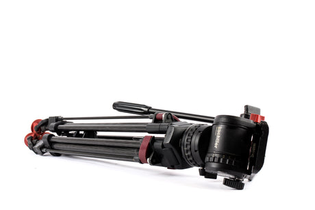 Système Trépied Sachtler DV6 SB en Fibre de Carbone