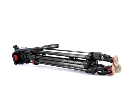 Système Trépied Sachtler DV6 SB en Fibre de Carbone