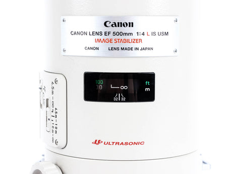 Canon EF 500mm f/4 L IS USM Lens | Hoge Prestaties & Scherpte
