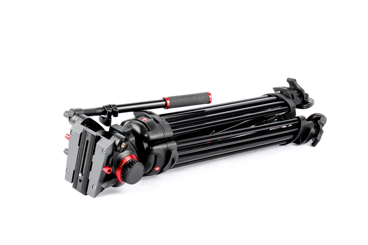 Manfrotto 504HD Kop & 546GB 2-Delige Aluminium Statief · hoofdafbeelding