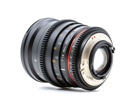 Samyang 20mm T1.9 Cine VDSLR ED AS IF UMC - Monture Nikon