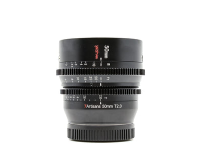 7Artisans 50mm T2.0 Spectrum - Geschikt voor Canon RF