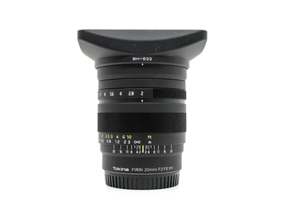 Tokina FiRIN 20mm f/2 MF - Geschikt voor Sony FE
