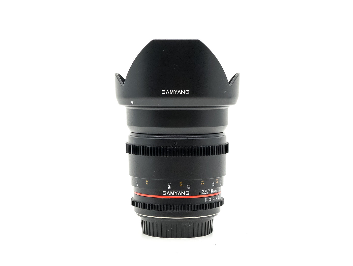 Samyang 16mm T2.2 ED AS UMC CS - Geschikt voor Canon EF-S · hoofdafbeelding