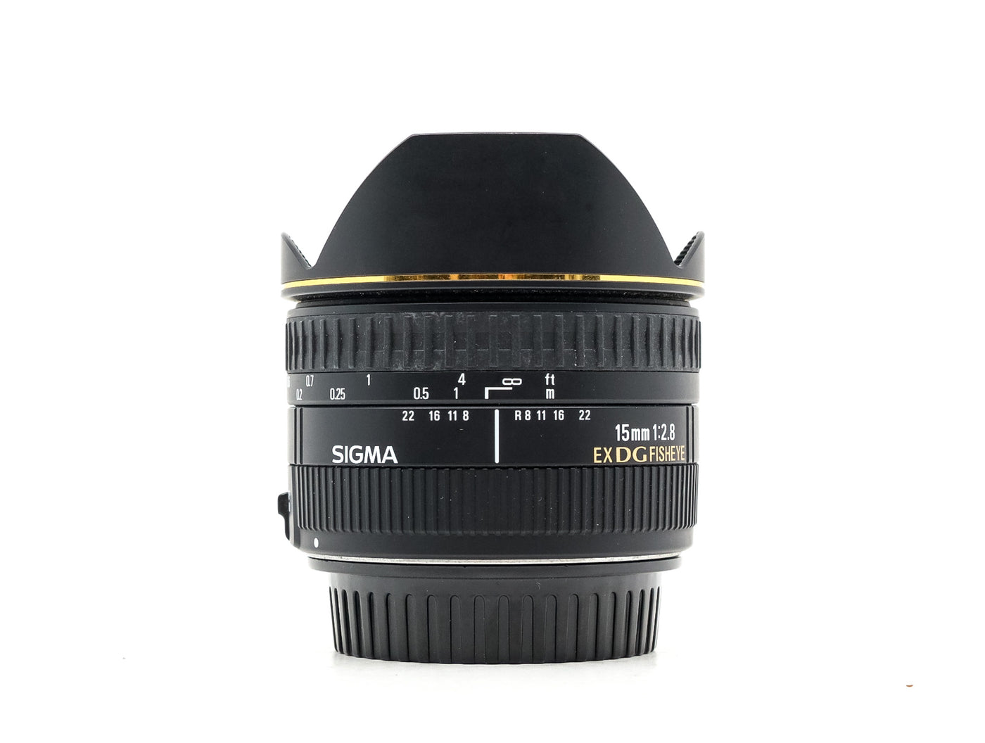 Sigma 15mm f/2.8 EX DG Fisheye - Geschikt voor Canon EF · hoofdafbeelding