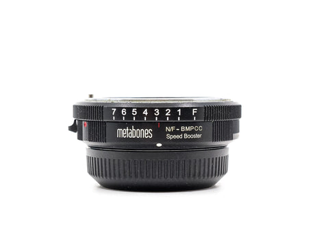 Metabones Nikon G vers BMCC Speed Booster