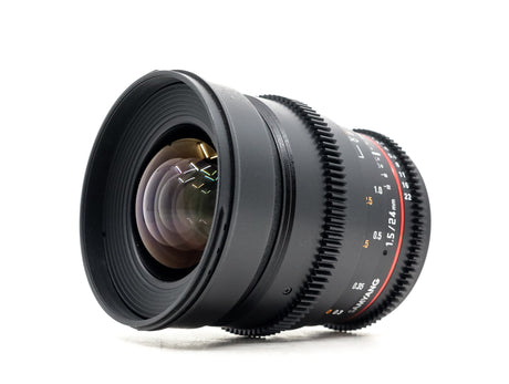 Samyang 24mm T1.5 Cine VDSLR MK2 - Monture Canon EF