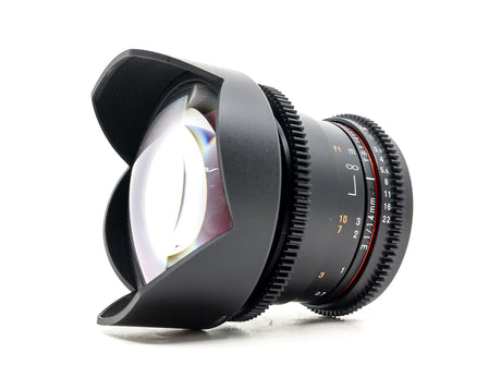 Samyang 14 mm T3.1 Cine VDSLR MK2 - Monture Canon EF