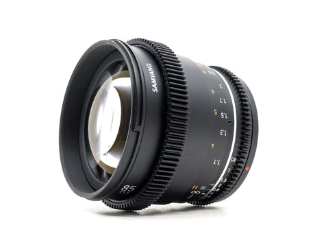Samyang 85mm T1.5 VDSLR MK2 - Monture Canon EF