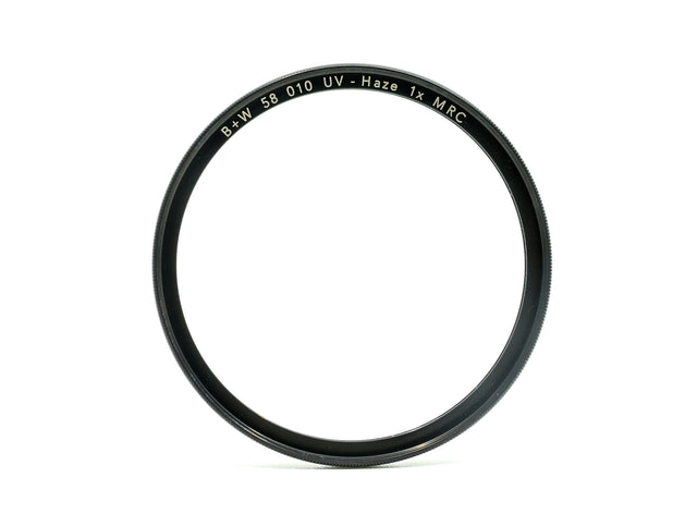 B+W 58mm F-Pro 010 UV-Haze MRC Filter de segunda mano en Camera Market