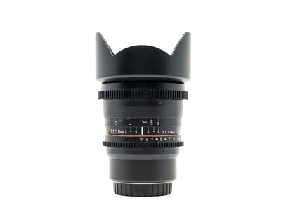 Samyang 10mm T3.1 ED AS NCS CS - Geschikt voor Micro Four Thirds
