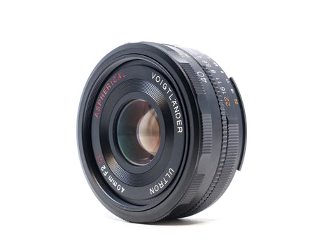 Voigtlander Ultron 40mm f/2 SL II - Monture Nikon