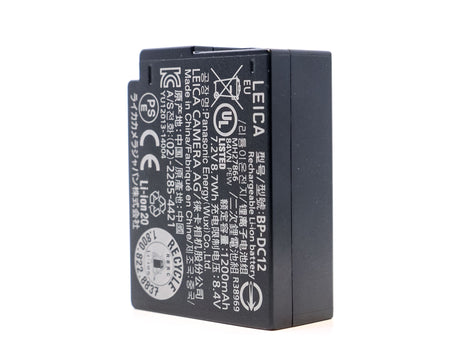 Batterie Leica BP-DC12 pour Leica Q