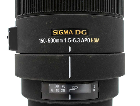 Sigma 150-500mm F/5-6.3 APO DG OS HSM - Monture Sigma SA