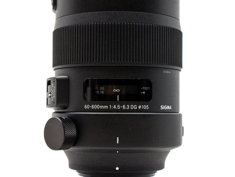 Sigma 60-600mm f/4.5-6.3 DG OS HSM SPORT - Monture Nikon