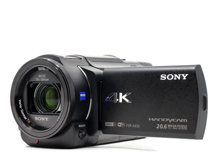 Sony FDR-AX33 4K Camcorder Kopen | Topkwaliteit Video's