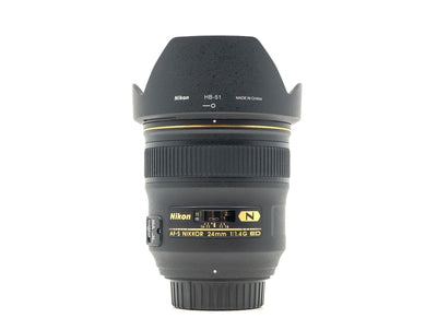 Nikon AF-S Nikkor 24mm f/1.4G ED Lens